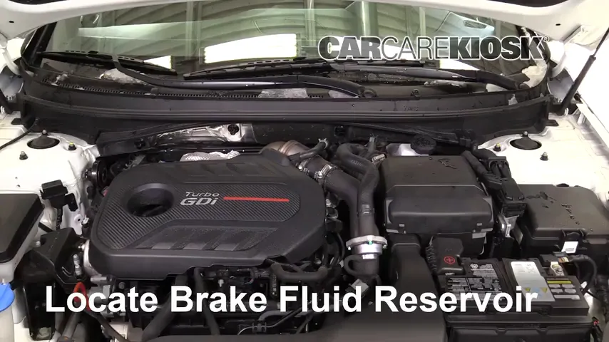 2017 Hyundai Sonata Sport 2.0T 2.0L 4 Cyl. Turbo Brake Fluid